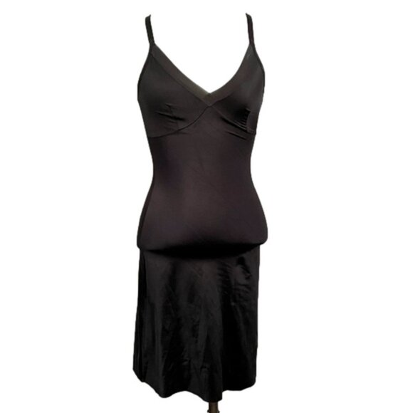 Spanx Black Slimplicity Lingerie-Strap Slip Dress - M, runs small! - Picture 2 of 11